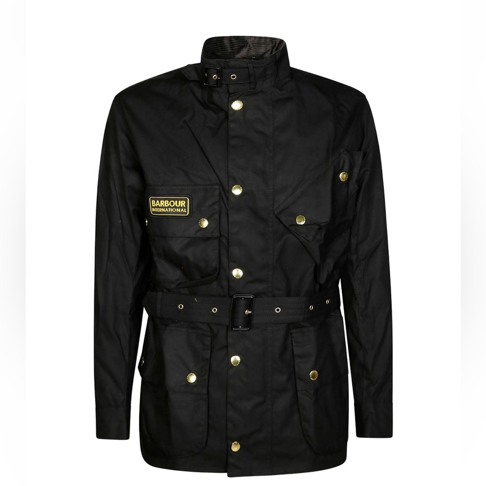 Barbour international Men's Black Barn Field Jacket US 12